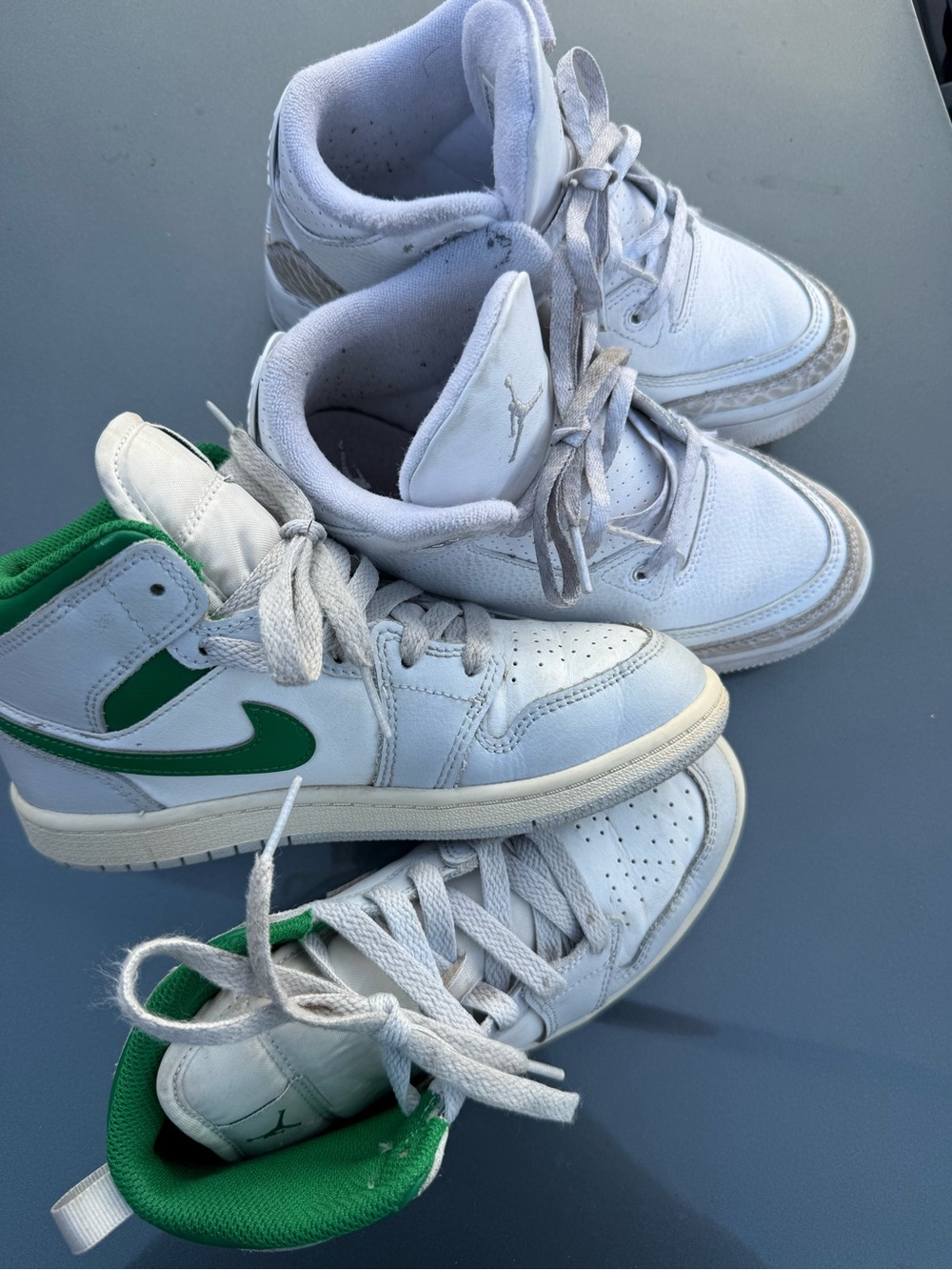 White and Green Jordan 2 for the price of 1
